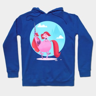 Sassy unicorn lady Hoodie